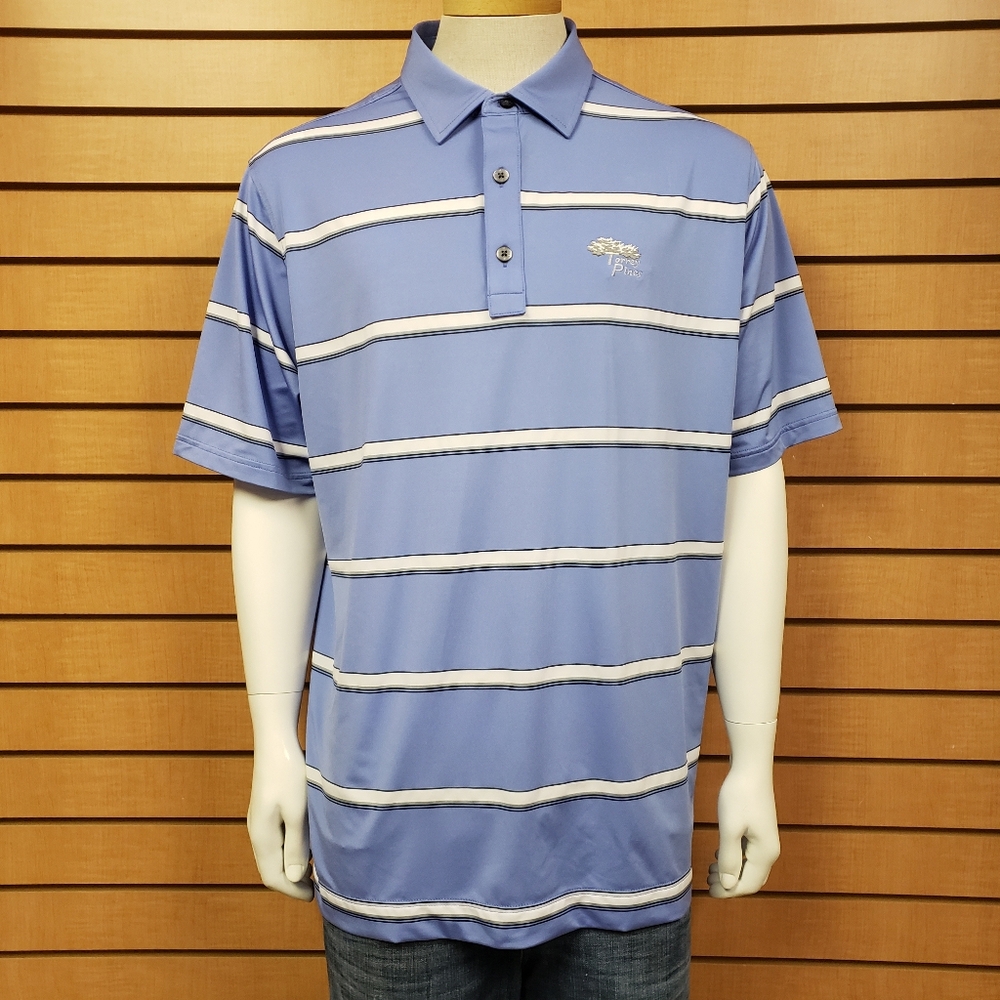 FootJoy Striped Short Sleeve Polo Shirt Size Large Golf Outdoors
